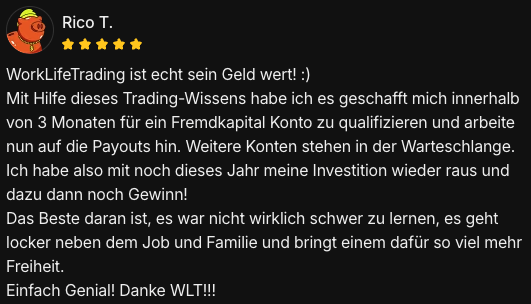 Whop-Bewertung 5 Sterne